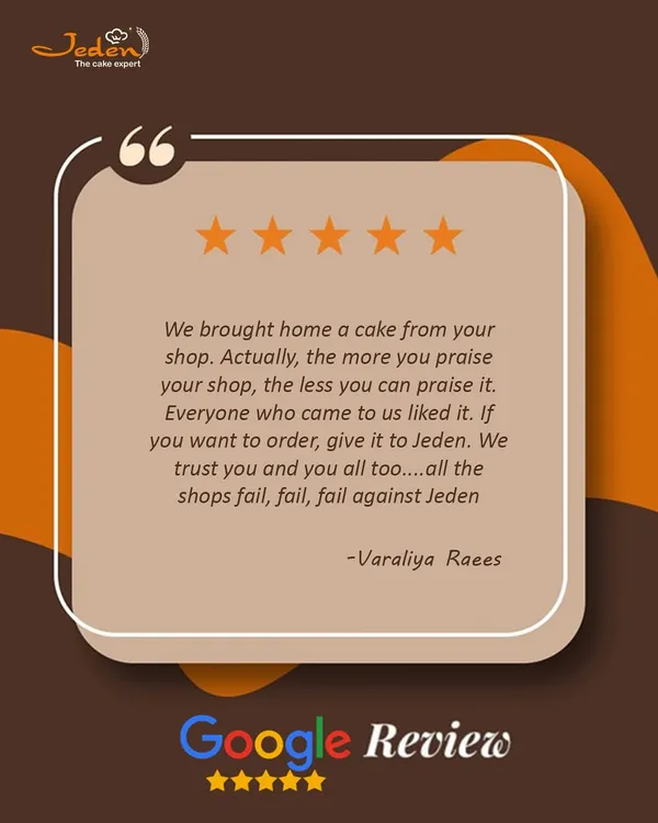 We are so grateful for reviews like this! Knowing that our cakes help make your celebrations special is the reason we do what we do.
