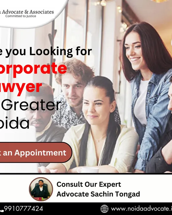 For businesses in Greater Noida seeking expert legal counsel, I offer specialized corporate law services. Let's connect to discuss how I can support your company's growth and legal security.