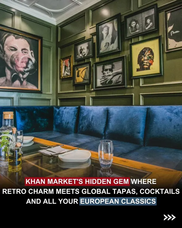 This is where retro charm meets global tapas. Settle into one of my plush blue velvet sofas, surrounded by eclectic art, and get ready for an evening of European classics and strong cocktails.