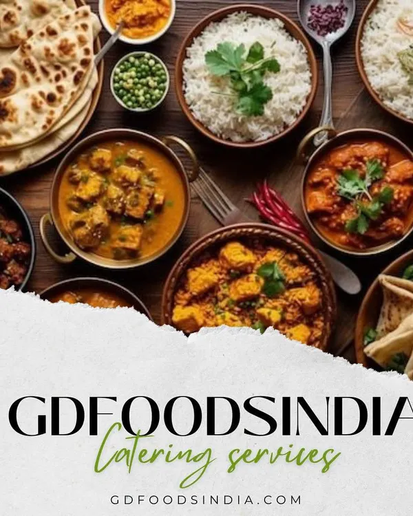 A beautiful top-down view of a classic Indian feast. This image showcases a variety of our signature dishes, including rich paneer curries, dal, fluffy rice, and soft naan, representing the heart of our menu.