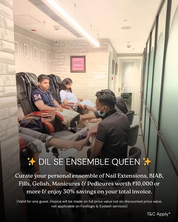 An exclusive offer for a personalized "Dil Se Ensemble Queen" package. This allows you to curate your own selection of services for a day of ultimate indulgence.