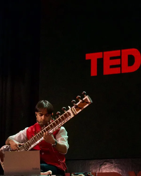 Performing on the TEDx stage, where I had the opportunity to explain the intricacies of Indian classical music to a new audience. I believe in making this art form accessible and relatable to everyone.