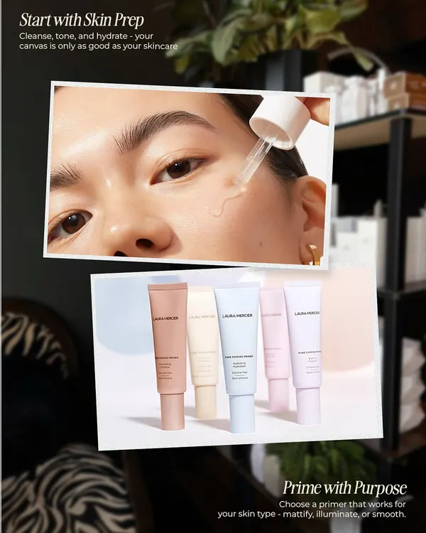 The secret to flawless makeup starts with the base. We teach the importance of skin prep, including cleansing, toning, and hydrating, followed by choosing the right primer for the skin type.