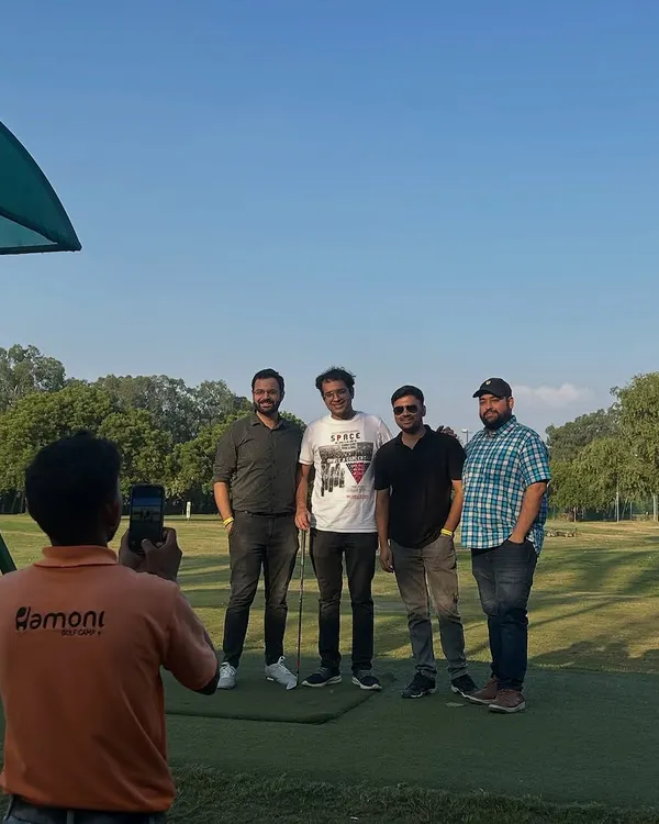It's all about the community. A group of friends poses for a photo, capturing a great memory from their day at the range.