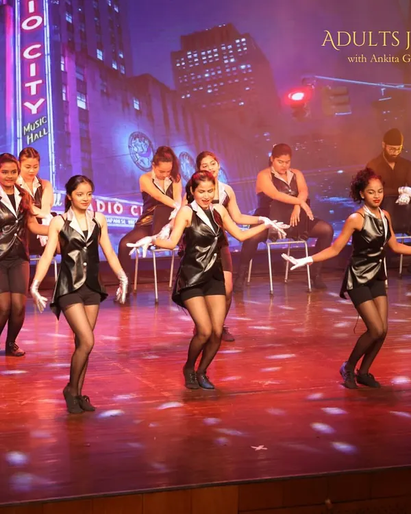 This is what it's all about. That moment under the lights when all the practice pays off. Our adult jazz students live out their Broadway dreams on stage, and you can too.