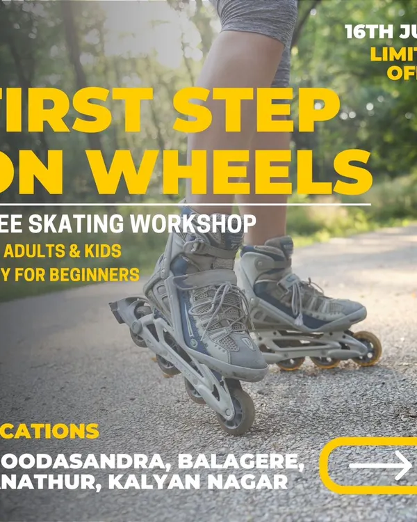 Don't miss out on our free skating workshop for beginners. It's the perfect opportunity for kids and adults to try skating for the first time in a supportive and fun atmosphere.