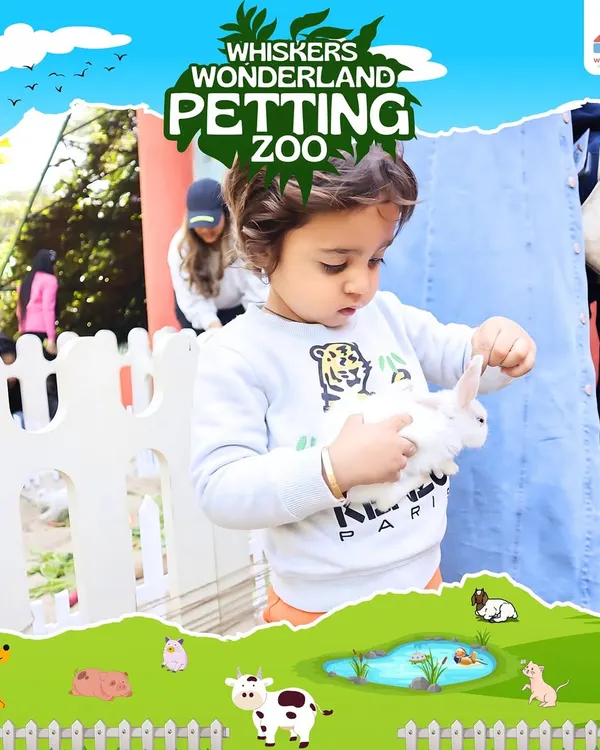 There's nothing like the gentle touch of a soft bunny. At our Whiskers Wonderland Petting Zoo, children learn to be gentle and caring as they interact with small animals in a supervised setting.