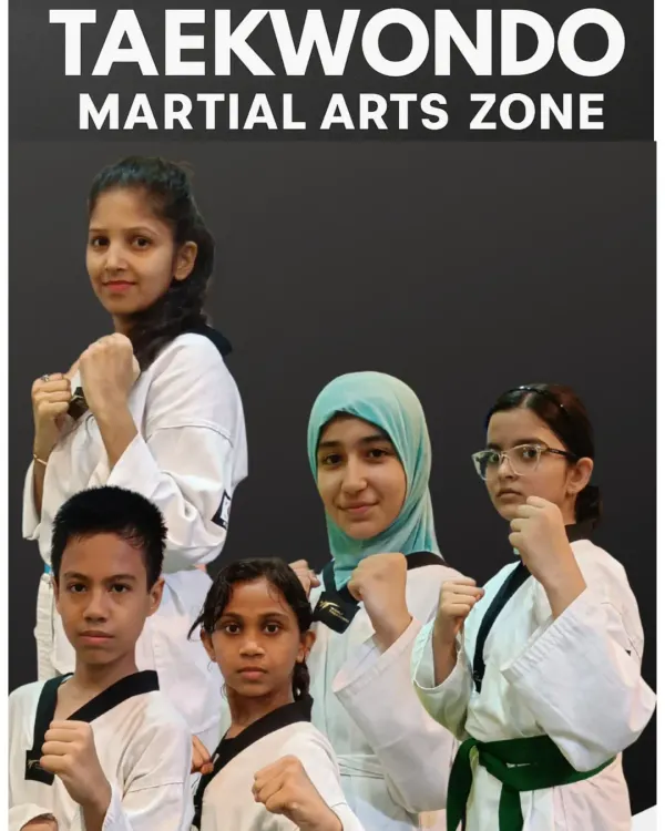 This is our team. A diverse group of dedicated students from our Andheri West dojang, all united by their passion for Taekwondo.
