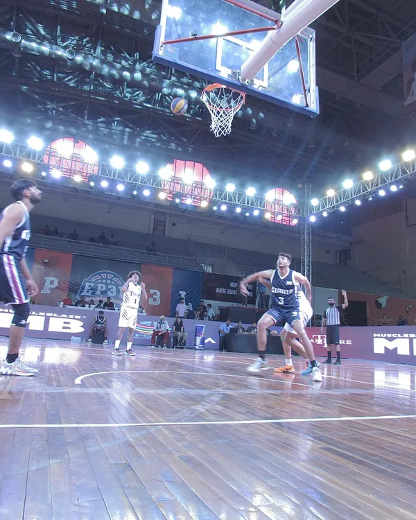 A player takes a crucial shot during an Elite Pro 3x3 League game on our professional-grade wooden court. This is the level of action and intensity you will be surrounded by when you train with us.