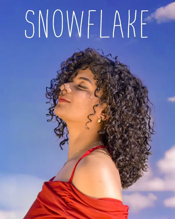 This is the official cover art for my debut single, 'Snowflake'. This song is so special to me, and I poured my heart into creating it. You can stream it everywhere now.