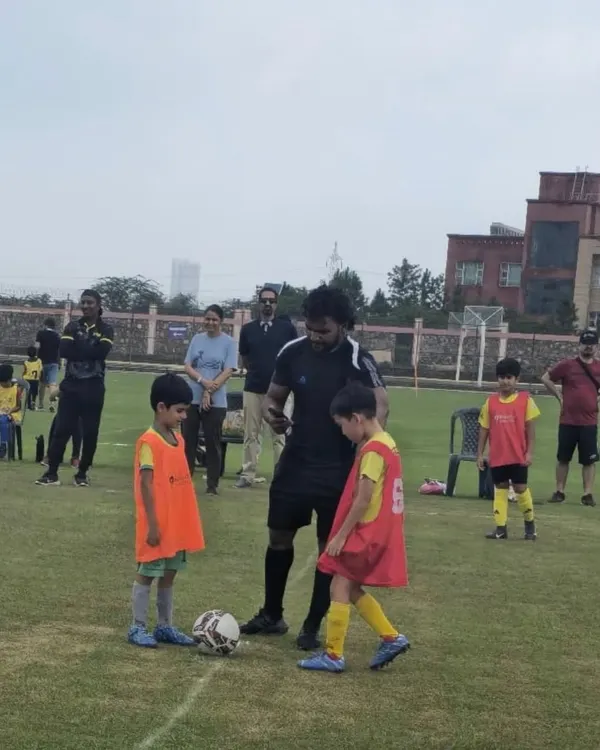 The start of a new challenge. Our young champions from the U-7 and U-9 age categories kick off their campaign in the two month long Reliance Foundation Youth League.