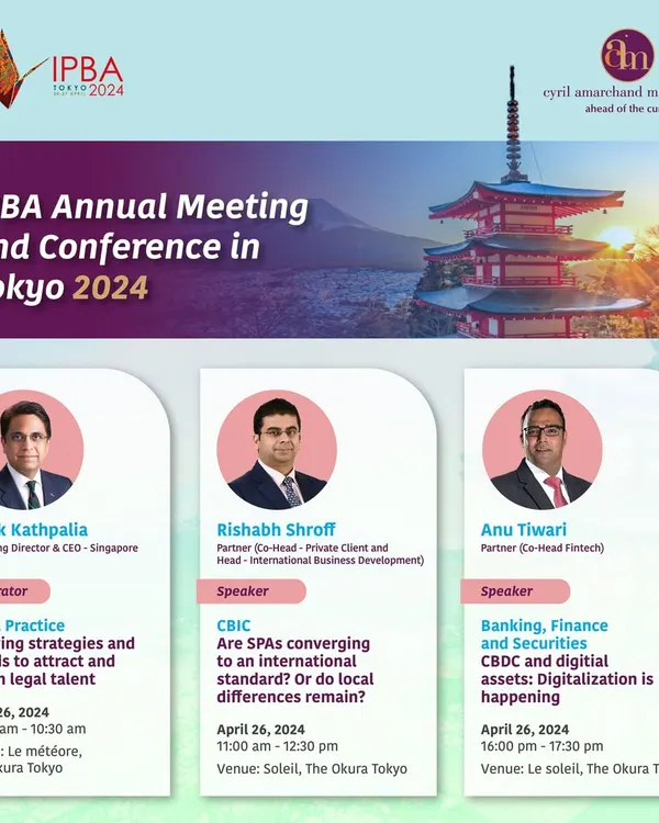 Our partners were featured speakers at the Inter-Pacific Bar Association (IPBA) Annual Conference in Tokyo. They shared insights on topics ranging from international M&A standards and digital assets to strategies for retaining legal talent.
