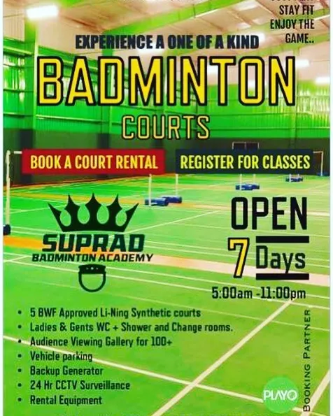 Whether you want to book a court for a quick game or register for regular classes, we have options for everyone. Our courts are open 7 days a week.
