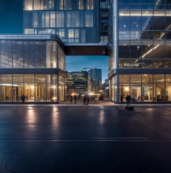 Echelon 8 is more than a mixed-use building; it's an ecosystem of exchange and clarity. Its sculptural glass entry form acts as both structure and symbol, inviting, framing, and defining movement to facilitate human connection.