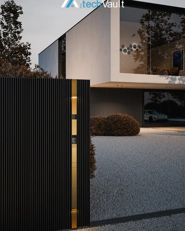 We believe your home's first impression should be one of elegance and security. This project showcases how we integrate advanced entryway technology that complements clean architectural lines, protecting what matters most without compromising on style.