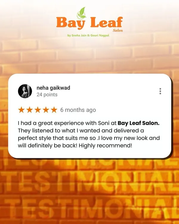 Happy clients, happy us! It's always a great experience when a client feels we listened to what they wanted and delivered a style that suits them perfectly. Thank you for the high recommendation!