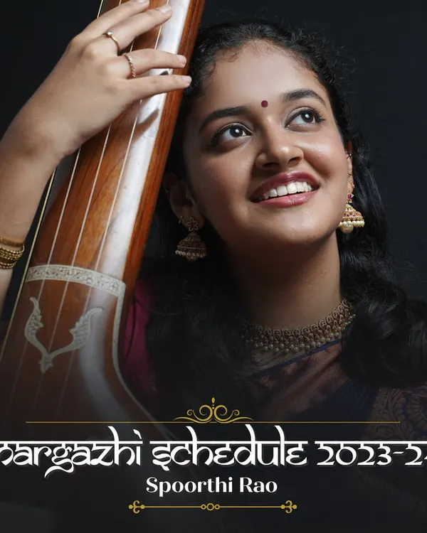 My Margazhi schedule for the 2023-24 season. The December season in Chennai is the most awaited time of the year for any Carnatic musician, and it's a joy to share my concert list with everyone.