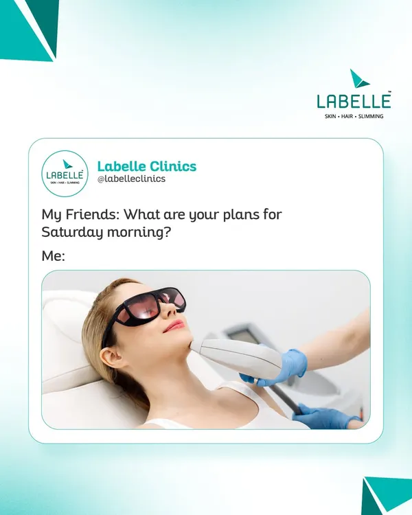 What are your plans for Saturday morning? We think it's the perfect time for a self care session. Trade your chores for a laser treatment that leaves you feeling fresh and smooth for weeks to come.