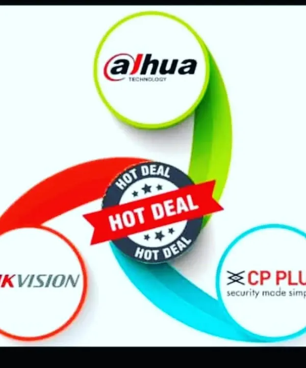 I am an authorized partner for the industry's top brands, including Hikvision, Dahua, and CP Plus. This allows me to offer you the best technology with official warranties and support.