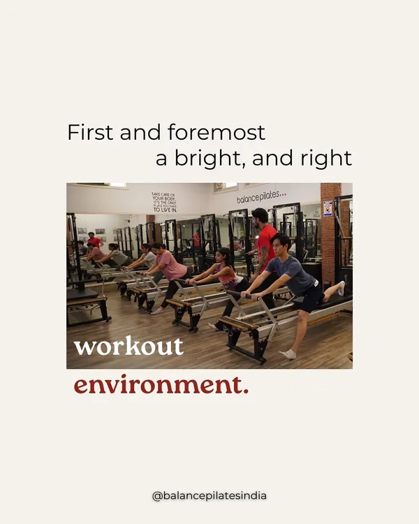 A bright and right workout environment is everything. We believe a positive space leads to a positive session, every single time.