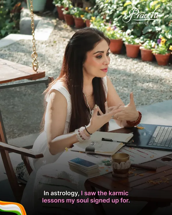 A consultation with me is a collaborative process. We sit down together, using tools like astrology and tarot, to look at your life's map. I help you understand the karmic lessons you've chosen and identify the paths where you can truly shine, giving you clarity to move forward.