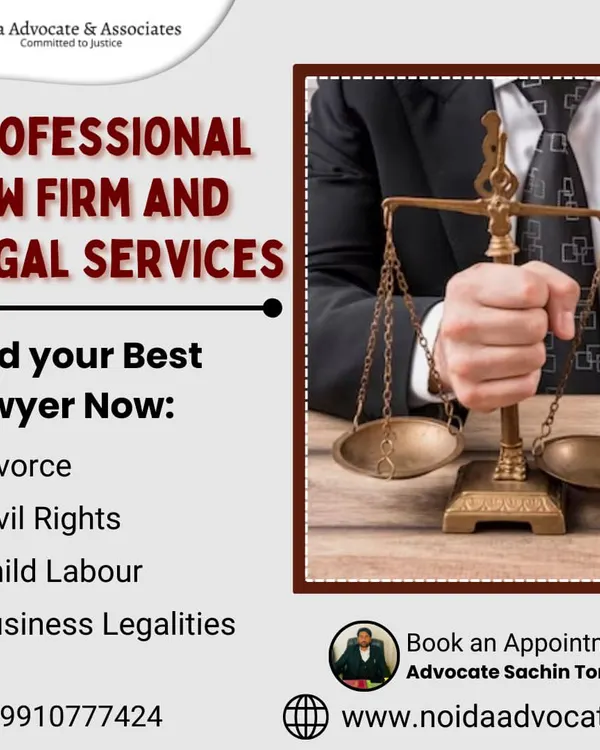 My professional law firm provides a range of legal services. You can find your best lawyer for matters including divorce, civil rights, child labour, and business legalities.