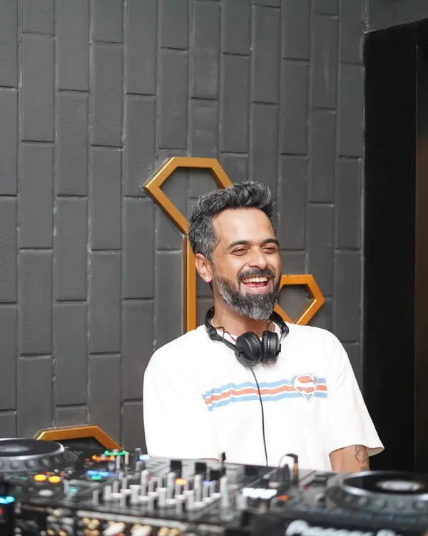 A moment of gratitude. This picture was taken as I celebrated 23 years in my DJing career, thankful for all the love and support on this incredible journey.