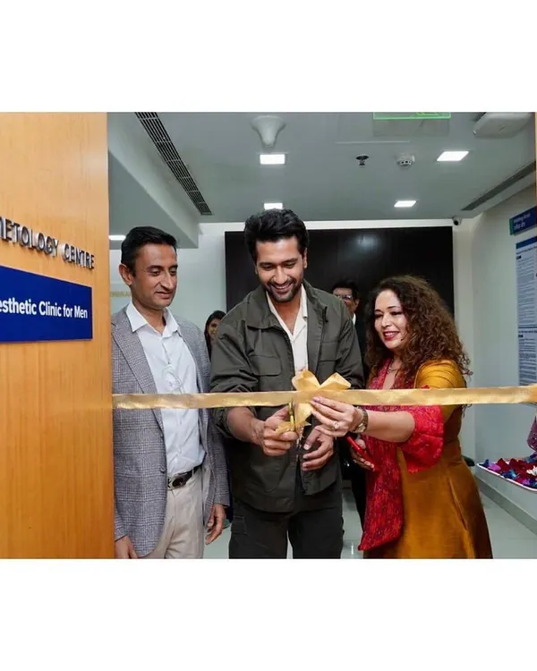 I was honored to have the talented Vicky Kaushal inaugurate our Aesthetic Clinic for Men. It was a milestone moment, reflecting our commitment to providing specialized, scientifically-backed aesthetic care for everyone and breaking the stigma around men's skincare.