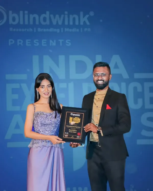 It was a true honor to receive the Indian Excellence Event Planner Award from the graceful actress Amrita Rao. This recognition fuels my passion for creating exceptional experiences and celebrates the dedication that goes into every event we plan.