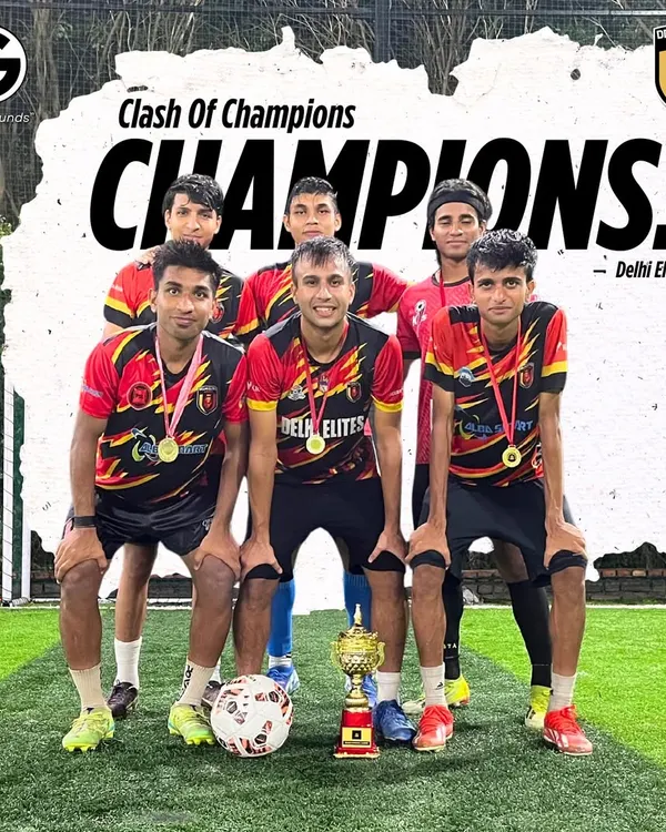 This is what we train for. Our team stands proud as champions of the Clash of Champions tournament, showcasing the winning culture I instill in every player at the academy.