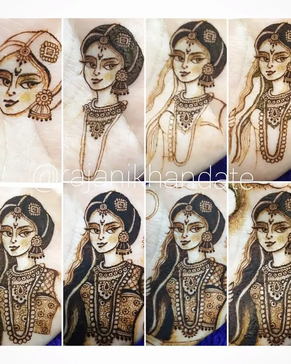 This is how a beautiful portrait comes to life, one step at a time. In my workshops, I break down the entire process, showing you how to build a detailed 'Marathi Mulgi' figure from the first line to the final shading.