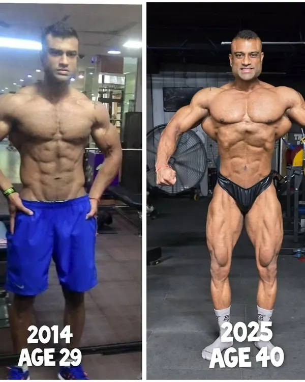 This is what over a decade of dedication, determination, and discipline looks like. At age 29, I was fit, but at age 40, I am stronger and more conditioned than ever. This journey is a marathon, not a sprint, and I practice the same patience and consistency I preach to every client.