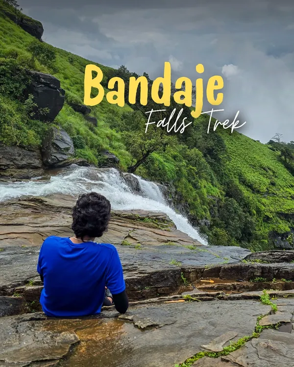 A trekker sits at the edge of the world, right where Bandaje Falls begins its dramatic drop. This is a view that truly takes your breath away.