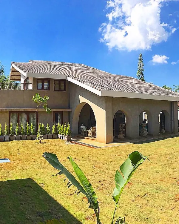 We believe your home should be a sanctuary. Here is a look at a large farmhouse in Khandala we landscaped, creating an expansive, serene lawn that perfectly complements the beautiful architecture. This is the kind of open, green space we love to create for our clients.