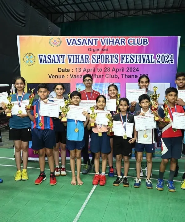 We are incredibly proud of all our winners and runners-up from the Vasant Vihar Sports Festival 2024. Their dedication and hard work truly shone through.