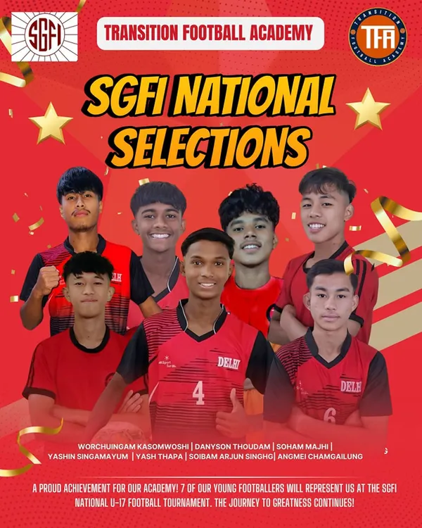 This is what my program is all about. I am incredibly proud to announce that seven of my dedicated players have been selected to represent Delhi at the SGFI National U-17 Football Tournament. This is a direct result of their relentless hard work and our focus on creating a real pathway to the next level.