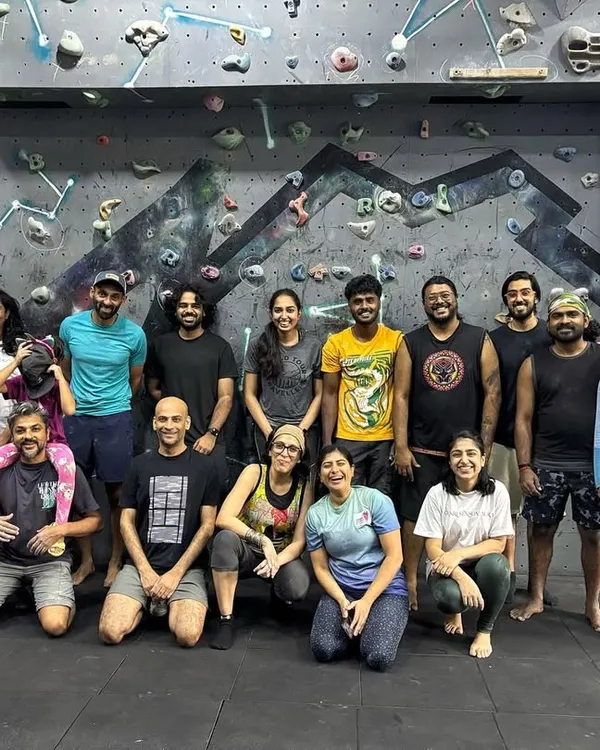 This is what our community looks like: climbers, parkour athletes, and movement lovers training together. We build more than muscle here; we build confidence, friendships, and a supportive crew.