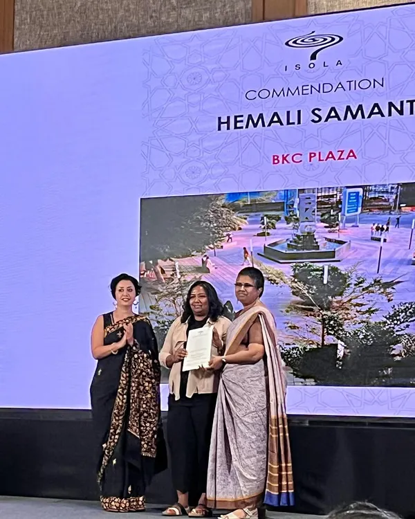 We were thrilled to receive a commendation from ISOLA for our work on the BKC Plaza in the public landscape category. It is a joy to see spaces designed for people receive such positive recognition.