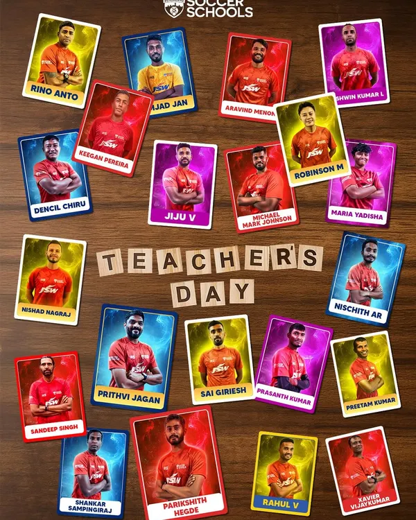 A collage celebrating our coaches on Teacher's Day. They are the dedicated educators who bring out the best in our little ones every single day.