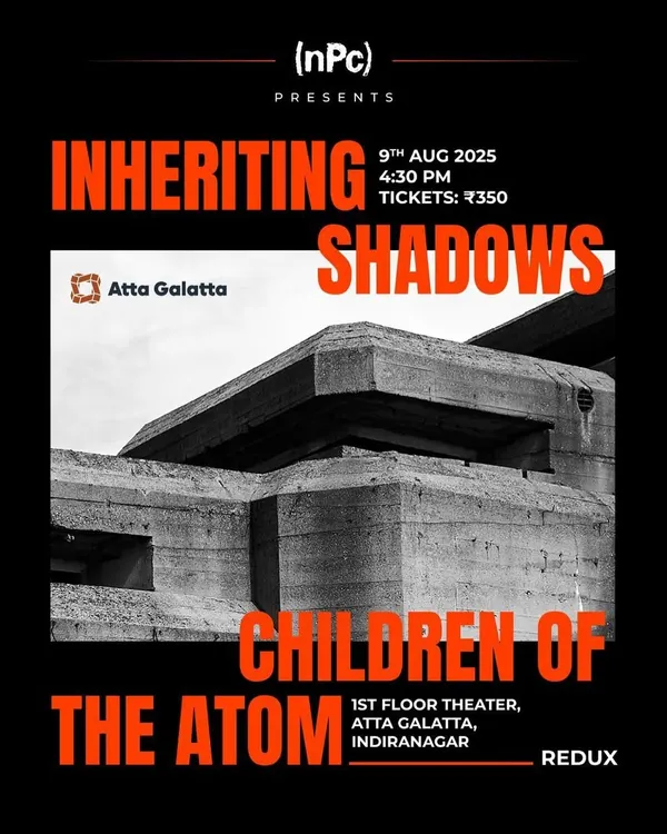 'Inheriting Shadows', a powerful spoken word performance by the Non-Aligned Poets Collective. Our stage hosts performances that are a poetic reckoning with history and memory.