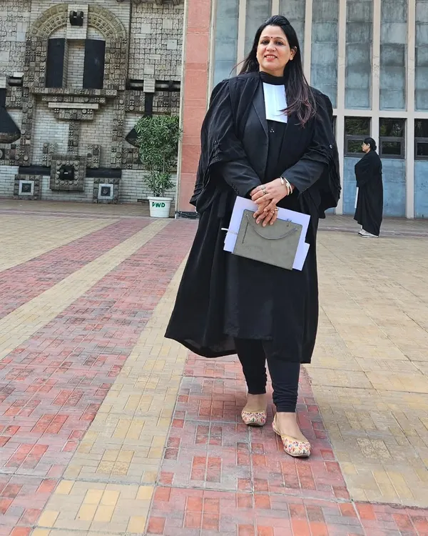 A candid moment outside the courthouse. This profession demands resilience and dedication, and I am proud to be a part of it.
