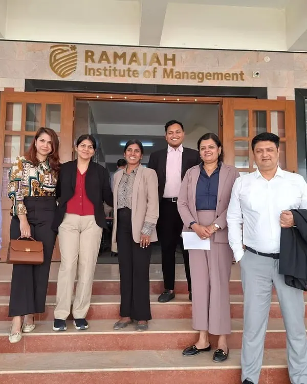 A great shot with my 'Training Squad' at the Ramaiah Institute of Management. Working alongside other talented soft skills trainers is always an incredible experience.
