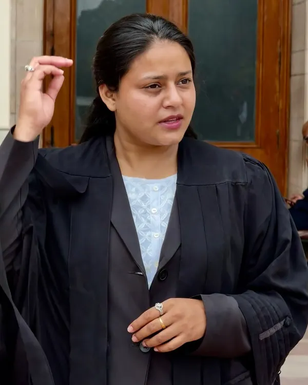 Dressed in my advocate's robes, ready to argue for justice. This uniform is a symbol of my commitment to being fearless, unapologetic, and unstoppable in the courtroom.