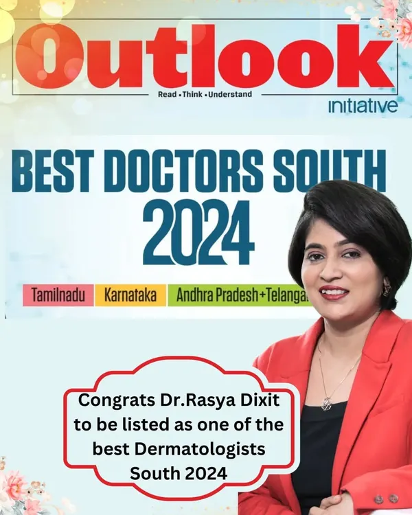 I am truly humbled and honored to be listed in Outlook's "Best Doctors South 2024" initiative. My commitment is always to my patients and to providing the highest standard of dermatological care.