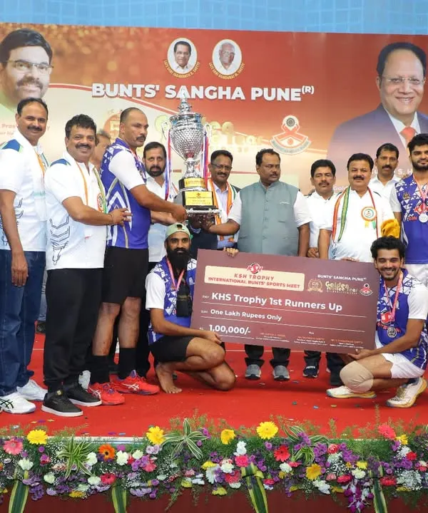 A proud moment receiving the 'Best Setter' award while our team secured Runners-Up in the International Bunts Volleyball Championship in Pune.