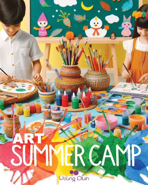 Announcing our Art Summer Camp! This is a multi-week program packed with fun projects, learning, and creativity, designed for kids aged 6 to 14. Seats are limited, so be sure to register early!