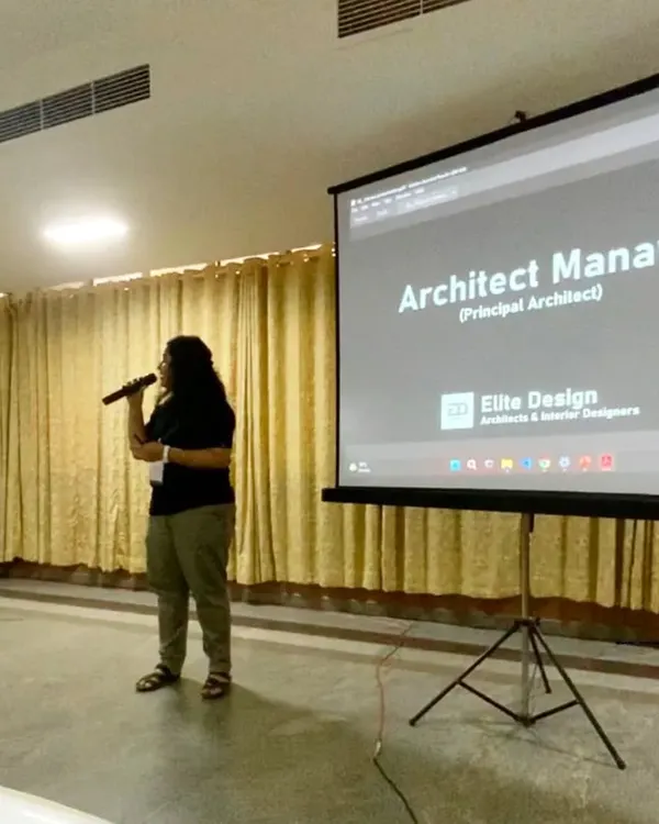 It was an honor to address a live crowd of over 100 people, sharing the story and work of Elite Design Architects. I am always excited to connect with people and talk about how good design can change lives.
