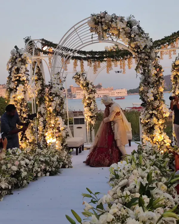 We help create picture perfect moments for your big day. This stunning destination wedding ceremony at The Oberoi UdaiVilas in Udaipur shows the grand scale and beautiful atmosphere we help bring to life.