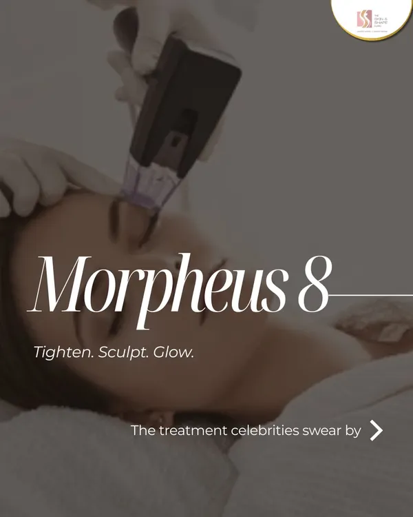 This is the Morpheus8 treatment, which I often recommend for anyone looking to tighten, sculpt, and achieve a lasting glow. It combines radiofrequency with microneedling to remodel skin and fat for a firmer, more youthful appearance without surgery.
