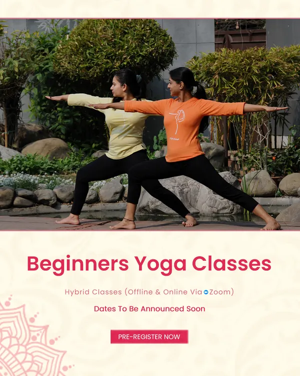Take your first step towards wellness. This is an invitation to pre-register for my Beginners Yoga Classes, available both offline and online.